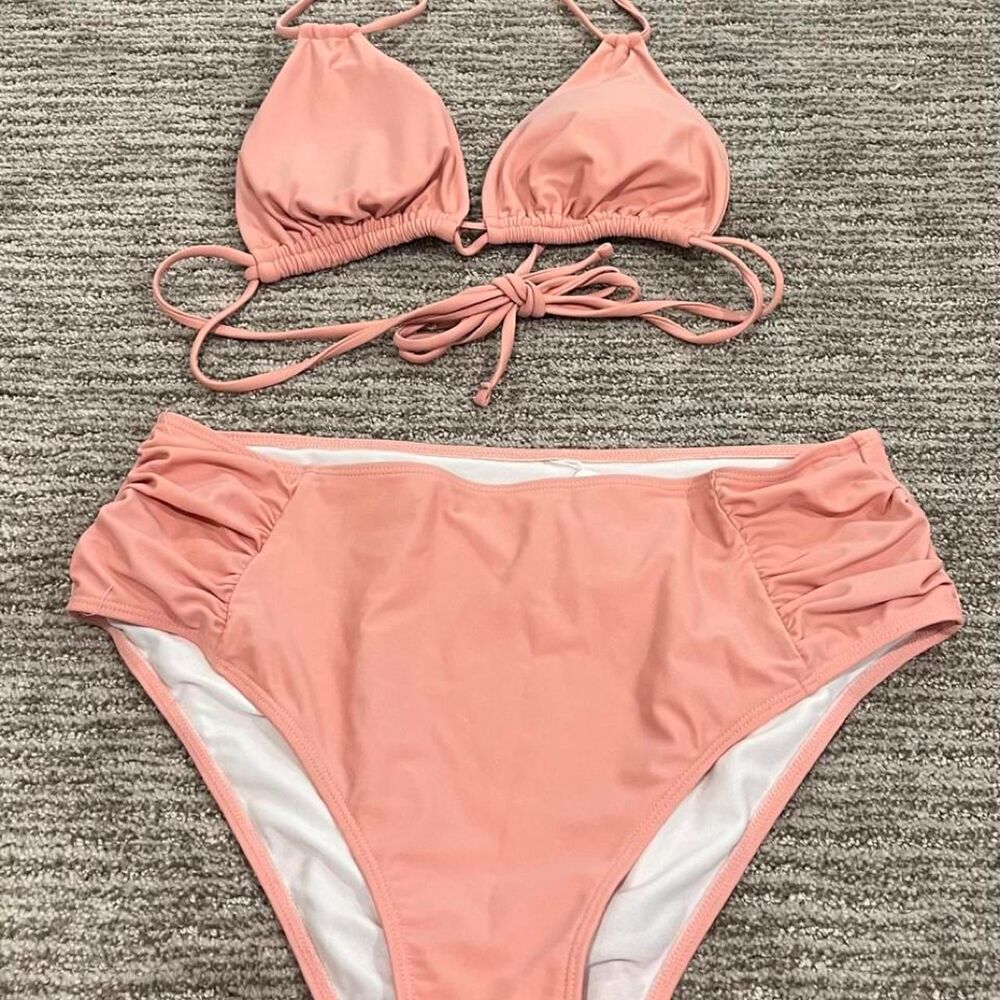 Target Women's Pink and Orange Bikinis-and-tankini-sets